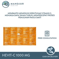 Hevit-c Vitamin C 1000 mg 10 Caplets - Vitamin C Supplements | Hevit-C Vitamin C 1000 Mg 10 Kaplet -