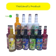 Ding Fong Kordial Syrup / Ding Fong Squash Kordial Ice Blended Flavour Perasa Air Thailand (760ml)