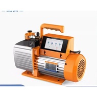 Elitech Vacuum Pump V7/9/12 CFM 2 Stage Intelligent Rotary Vane Vacuum Pump HVAC Touch Screen, Data 