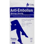 Evin Anti-Embolism (TED)Compression socks Stockings 18mmHg (SIZE XS/S/M/L/XL)