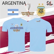 FIFA World Cup Supporter Jersey Football ARGENTINA Jersey Bola Sepak Adult
