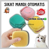 AUTOMATIC Cat Dog Bath Brush Comb Cat Bath Comb Dog Bath Comb Dog Bath Brush Silicone Animal Bath Br