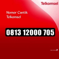 Kartu Perdana Nomor Cantik Telkomsel Simpati JOS 705 7055 0813 12000 705