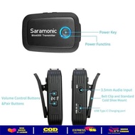 TERLARIS SARAMONIC BLINK 500 B2 TX+TX+RX WIRELESS OMNI LAVARIER MIC SELAMAT DATANG DI SAMEETHA ID