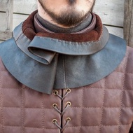 Jon Snow leather gorget (replica) / Jon Snow cosplay / Stark Armor / GoT / LARP