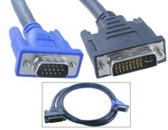 DVI to vga Cable 24+5 Pin DVI-I Dual Channel to VGA Cable DVI 24+5 (DVI-I)