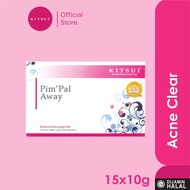 KITSUI Pim'pal Away | 15's x 15g | Acne Supplement Drinks for Clean & Balanced Skin | Vitamin C + AL