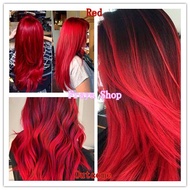 Red Permanent Hair Color Set - 0.45 Glow Wish Keratin Hair Colour