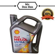 Shell Helix Ultra Engine Oil Fully synthetic 5W-40 ( 4 Liter ) 1 Bottle