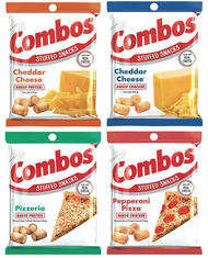 COMBOS Pepperoni Pizza Cracker Baked Snacks 178g