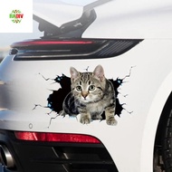 RADIV Simulation Cats Car Sticker, 3D Cat Waterproof Car 3D Cat Stickers, Car Accessories Universal 