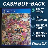 PlayStation ps4 ultimate marvel vs Capcom 3 used