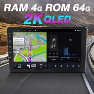 HO  9/10 นิ้ว Android 2Din Car Radio เครื่องเล่นวิดีโอมัลติมีเดียสเตอริโอรองรับ FM, GPS ,AHD,DSP ,Wifi,Bluetooth,Mirrorlink แบ่งจอได้ ดูYouTubeได้ เครื่องเสียงรถยนต์ 9 นิ้ว4GB+64GB One