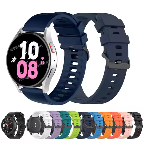 20mm Silicone Band for Samsung Galaxy Watch Active 2 40mm Strap Sport Bracelet for Samsung Galaxy Wa