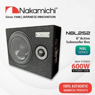 NAKAMICHI 8 INCH ACTIVE SUBWOOFER BOX (NBL252)