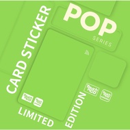 Pop Series Touch 'n Go Card Sticker (Lime Green Color Limited Edition)Touch N Go TNG Luxe Card TNG V