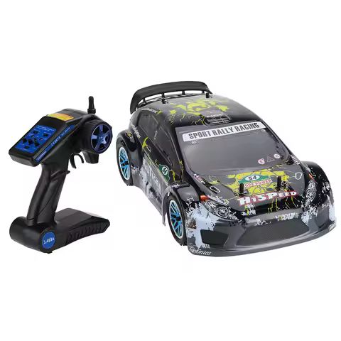 HSP 94177 Nitro Powered Off-road Sport Rally Racing 1/10 Scale 4WD RC Carr KUTIGER Body with 2.4Ghz 