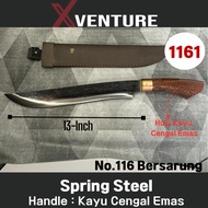 XVenture Spring Steel Knife Parang Besarung No.116 / Camping Knife / Parang / Pisau / Camping / Fish