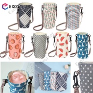 Water Bottle Sling, Cross Body water Bottle Holder, Tumbler Sling, Water Bottle Cozy, Bottle caddy Strap Anti-Hot Carrier Water Bottle Bag