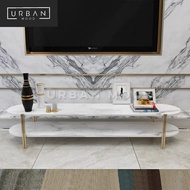 CLOVIS Minimalist Marble TV Console