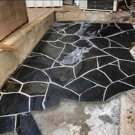 batu alam templek hitam cocok untuk dinding dan lantai