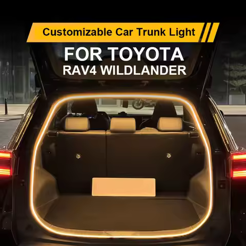 Customizable Models Car Trunk Light For Toyota RAV4 WILDLANDER Other Model Cuttable Interior Atmosph