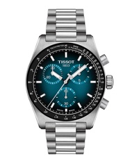 Tissot PR516 Chronograph ทิสโซต์ พีอาร์516 โครโนกราฟ  T1494171104101 สีน้ำเงินไล่ระดับ เทา นาฬิกาผู้