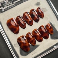 Making Cia - The OG Leopard Press On Nails | Press On Nails Aesthetic | Press On Nails Leopard | Pre