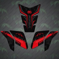 3M Motorcycle Accessories Tank Pad Protector Frosting Sticker Decals For SUZUKI GSX 8S GSX8S