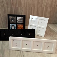 Acrylic Magnetic Photo Frame (For 2×2 Photo Magnets)