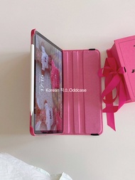 Odd Mad Heart ผู้หญิง Pink Rose K-Style เคสไอแพดแบบป้องกัน Pro11/109 ฝาพับ/หมุนได้แบบหนังสือ Air6/10