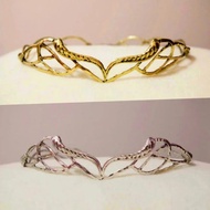 RetroELROND CROWN Elven King Thrandiul The Elf Elven Wreath Tolkien Costume Accessory LOTRHair jewel
