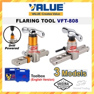 Value Flaring Tool VFT-808L-I VFT-808-I VFT-808UA-I VFT-808E-I 1/4" 5/16" 3/8" 1/2" 5/8" 3/4" (Inch)