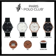 Paris Polo Club นาฬิกาข้อมือผู้หญิง สายซิลิโคน รุ่น PPC-230717 *ส่งฟรี*