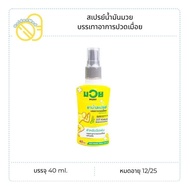 น้ำมันมวย Muay Medicated Spray ชนิดสเปรย์ ขนาด 40 ml.