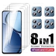8in1 HD Protective Glass For Realme C63 4G Camera Lens Screen Protector For RealmeC63 realme C 63 63