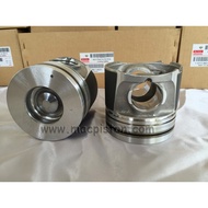 Piston 4JK1 Isuzu Steel Ring Groove Type And Oil Cavity In The Head