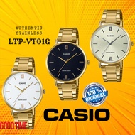 CASIO ORIGINAL LTP-VT01G LADIES WATCH JAM TANGAN WANITA ORIGINAL CASIO WATCH WOMEN CASIO WATCH FOR W