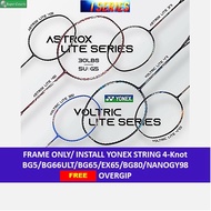 【ORIGINAL】Yonex 35i/40i/47i/37i/43i/【OPTION:FRAME OR INSTALL YONEX/APACS STRING 4-knot+Overgrip】Badm