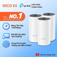 Wi-Fi Mesh cho toàn ngôi nhà TP-Link Deco E4/M4/M5/S7/X10 Dành Cho Gia Đình- Hàng Chính Hãng – Bảo
