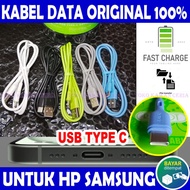 Kabel Data USB Type C Buat Tablet Samsung Tab S6 Lite SM-P613 Charger