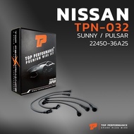 สายหัวเทียน NISSAN - SUNNY / PULSAR / 22450-36A25 เครื่อง N13 - TOP PERFORMANCE MADE IN JAPAN - TPN-
