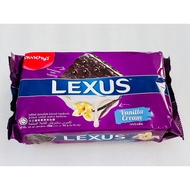 (19g x 10’s) Munchy’s Lexus Vanilla Cream Salted Chocolate Biscuit Sandwich Cracker Halal