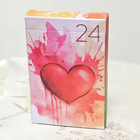 36 Pcs Cards Innocent Secrets Lenormand 9*6cm Soft and Gentle Coloring Created with Delicate and Flo