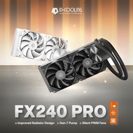 ID-COOLING FX PRO Series CPU AIO Liquid Cooler / Black / White