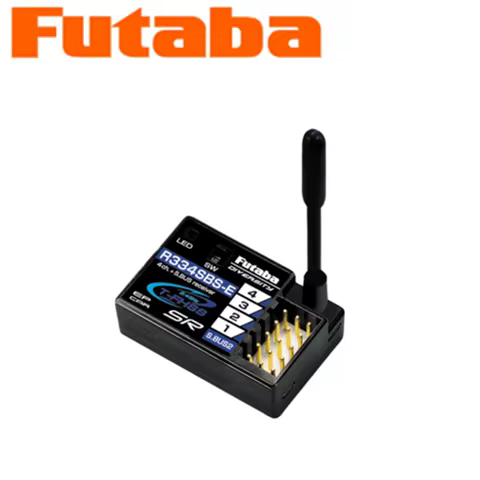 Futaba R334SBS R334SBS-E S.Bus2 T-FHSS SR HV 4-Channel Receiver Rc Racing Car Micro Receiver for 1:1