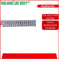 SALZER PVC DUCT,TYPE-B INTERLOCKED THIN SLOT 2METER (1METER x 2UNITS),(SB608-T/SB408-T/SB406-T/SB404