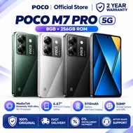 POCO M7 PRO 5G Smartphone | 8GB+256GB | 50MP OIS Camera | 5110mAh Battery | 2 Years Warranty