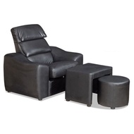 MASSAGE CHAIR 1 SEATER + 1 POUF + 1 STOOL / RELAX CHAIR / SLEEP CHAIR