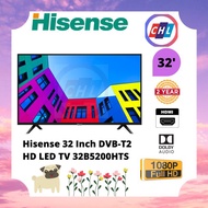 Hisense 32 Inch DVB-T2 HD LED TV 32B5200HTS-HISENSE WARRANTY MALAYSIA